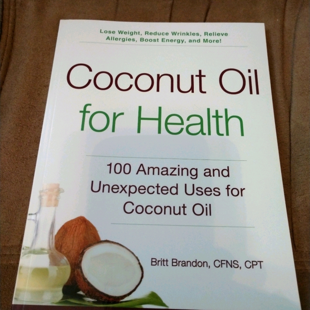 😀 COCONUT OIL FOR HEALTH BOOK PREOWNED
